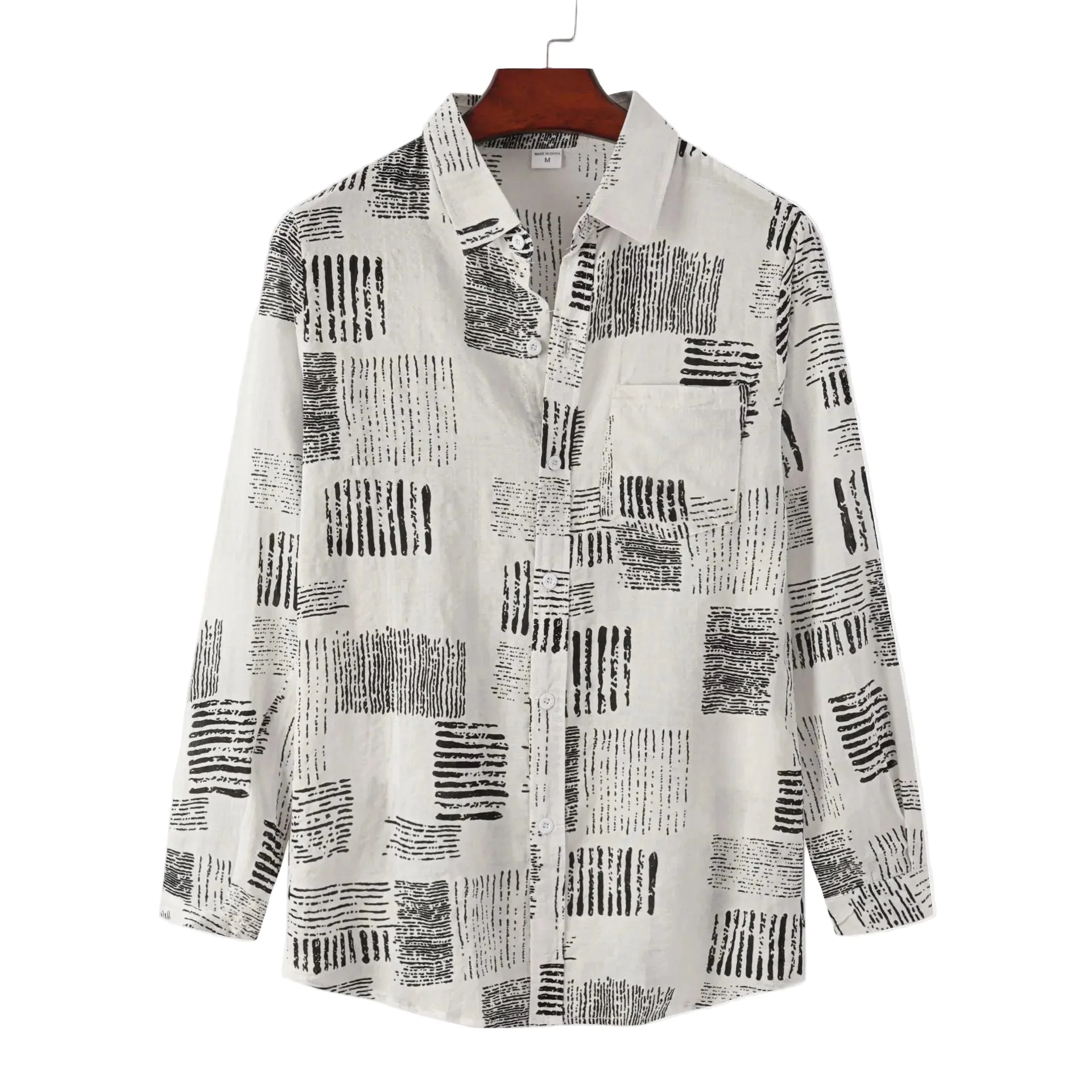 Slim Autumn Long Sleeve Shirt