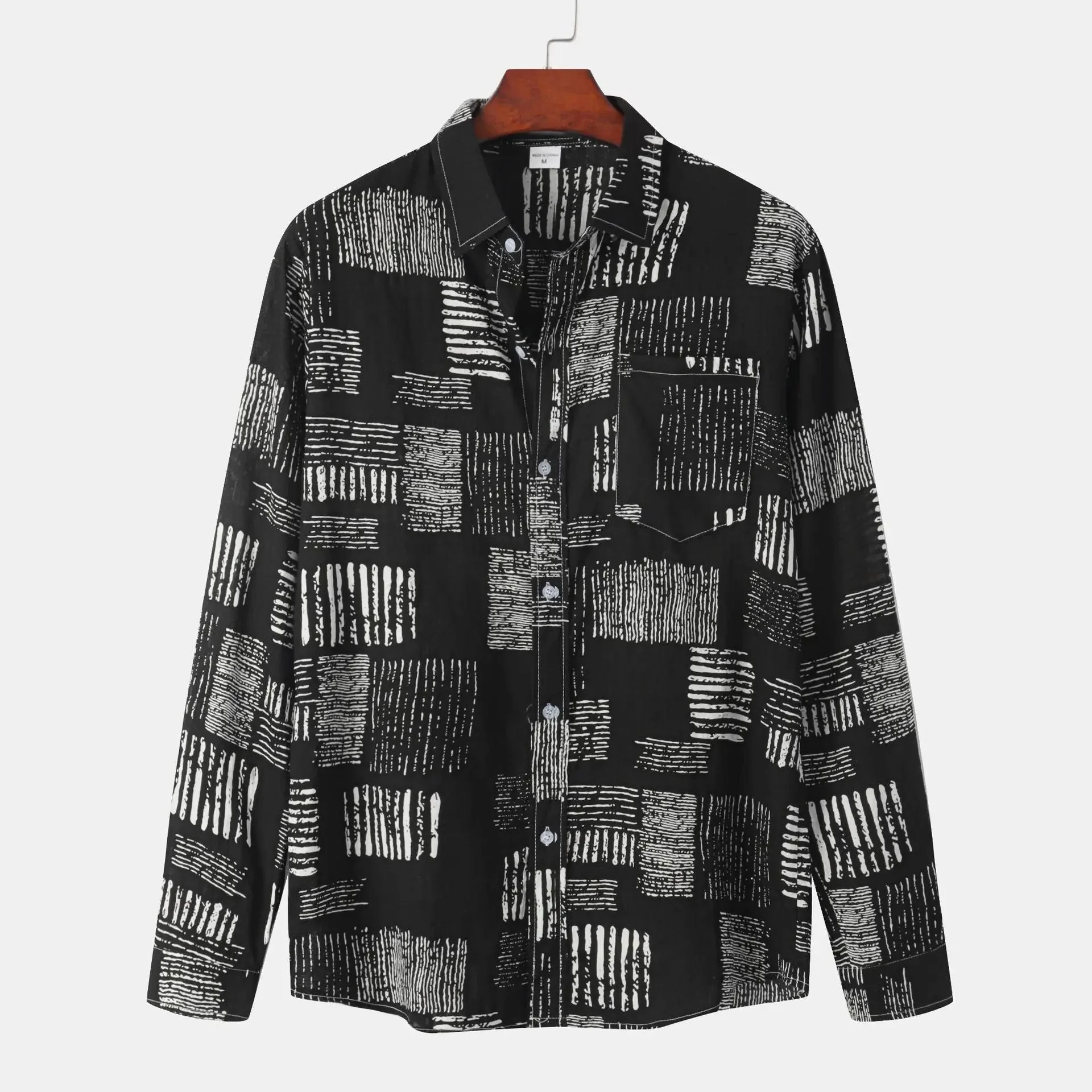 Slim Autumn Long Sleeve Shirt - Image 2