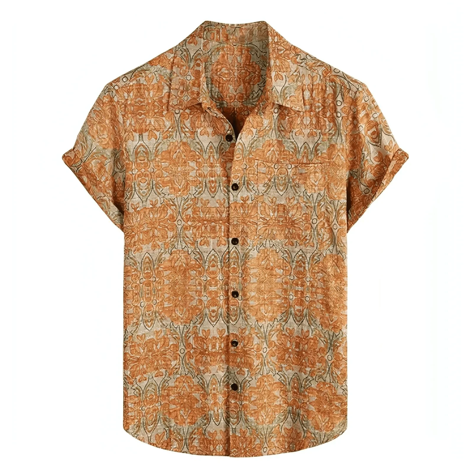 Short Sleeve Button Up Shirts - Hawaiian Shirts - Beach Shirts - Image 3