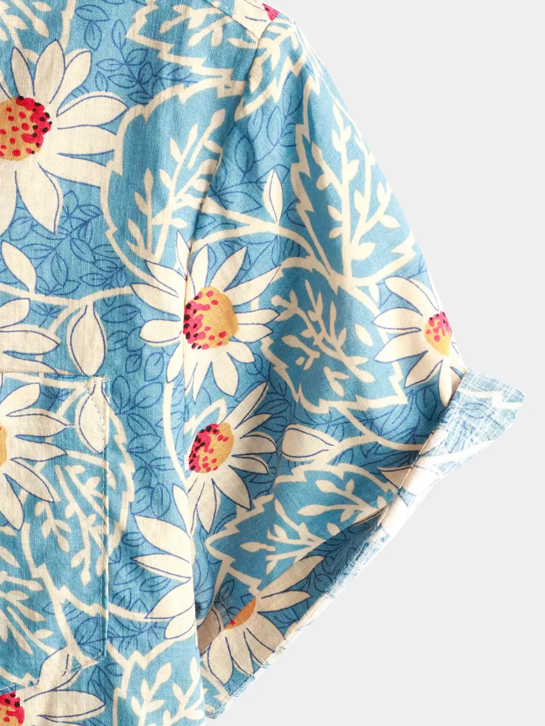 Summer Floral Print Holiday Flower Resort - Image 3