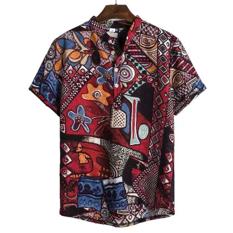 Summer Shirts - Button up Pattern Shirt's