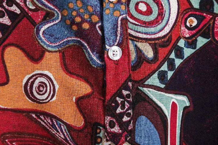 Summer Shirts - Button up Pattern Shirt's - Image 11